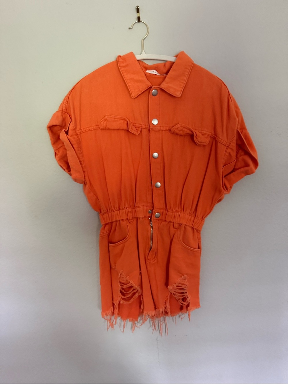 Orange romper